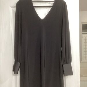 White House Black Market Classic Black Dress - Petite Large